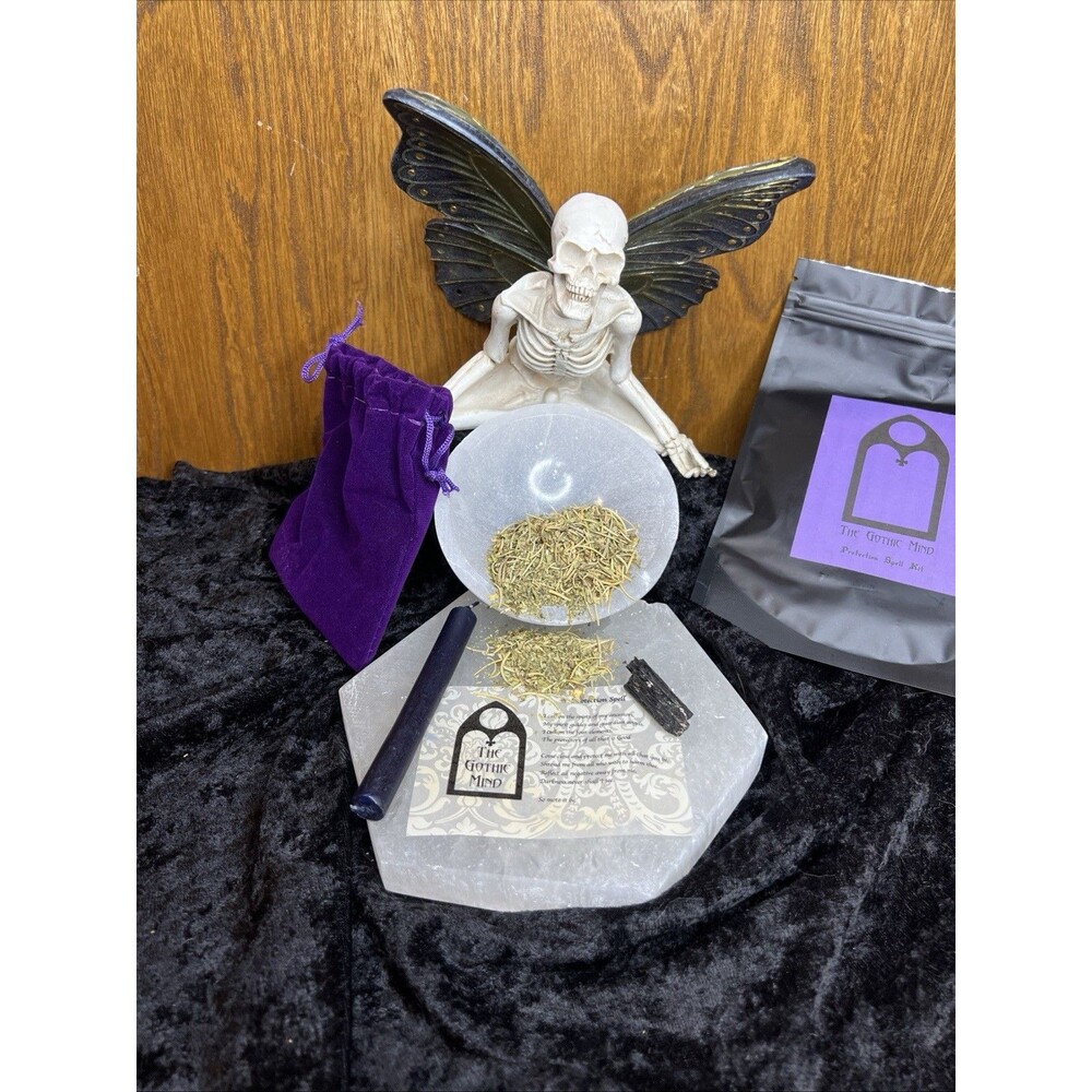 Warding Protection Spell Kit Wicca Hoodoo Witchy Banishing Magic Voodoo Gothic
